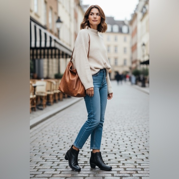 Enval Soft D.Dahlia Women's Ankle Boots Size 9 Made in Italy - Picture 15 of 16